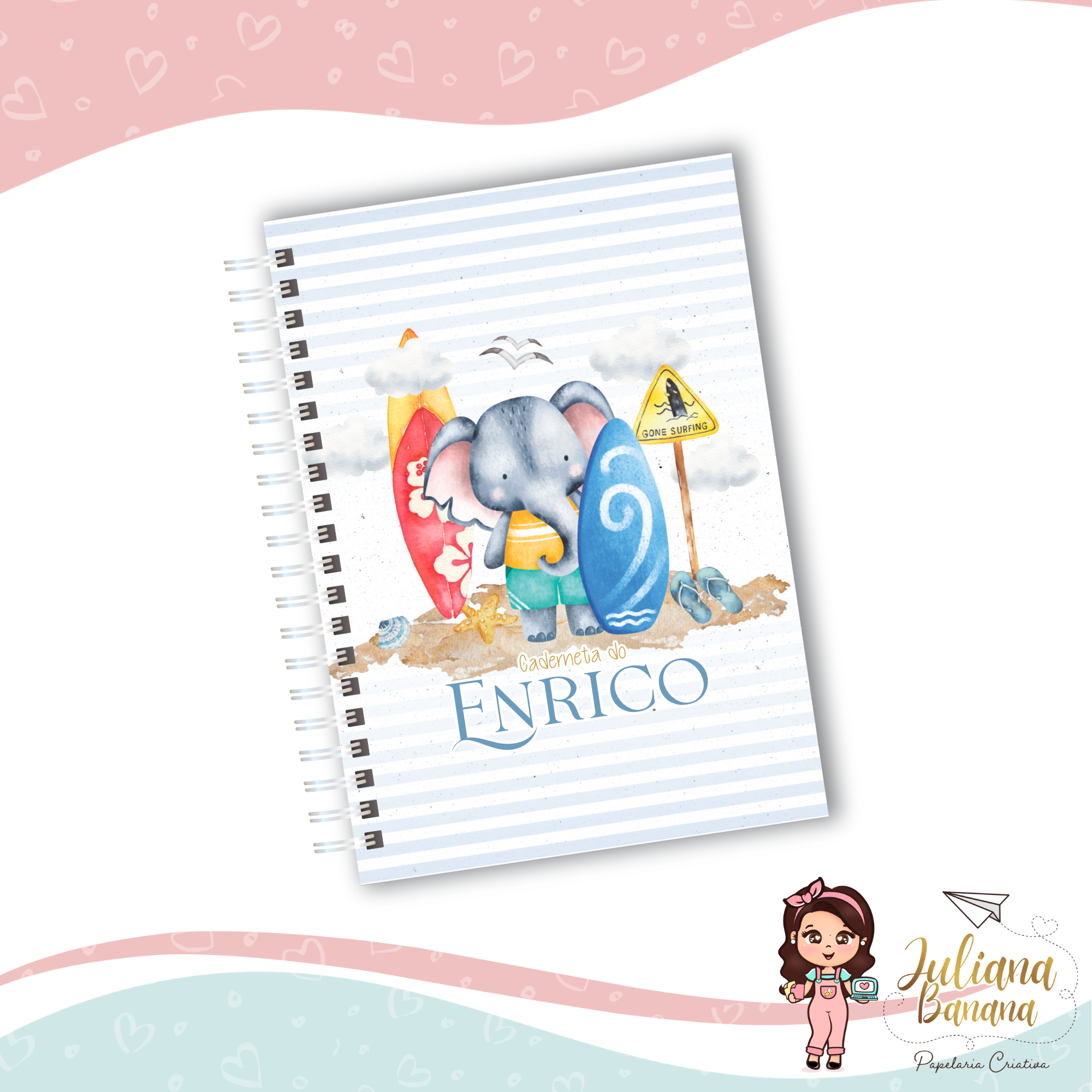 Elefantinho Surfista