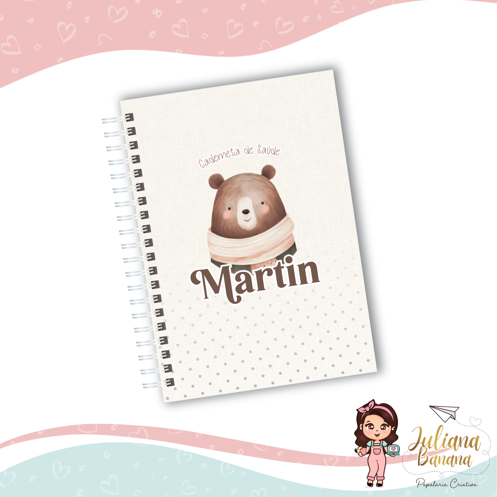 Ursinnho Boho Aquarela