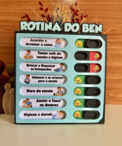 QUADRO DE ROTINA PERSONALIZADO